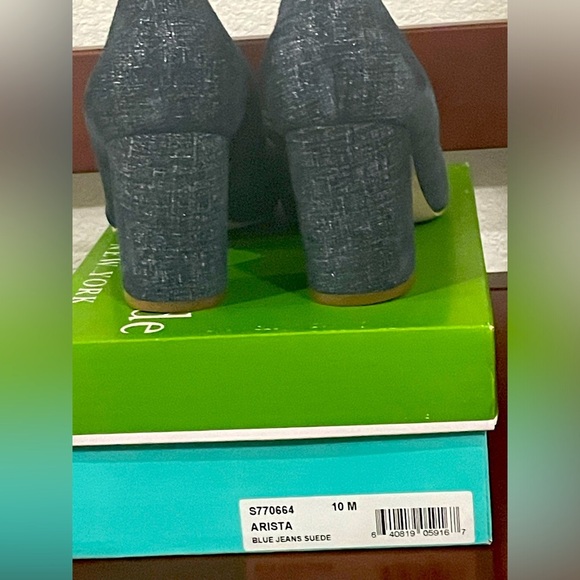 Kate Spade Arista Denim suede pumps Size 10 - Picture 3 of 5
